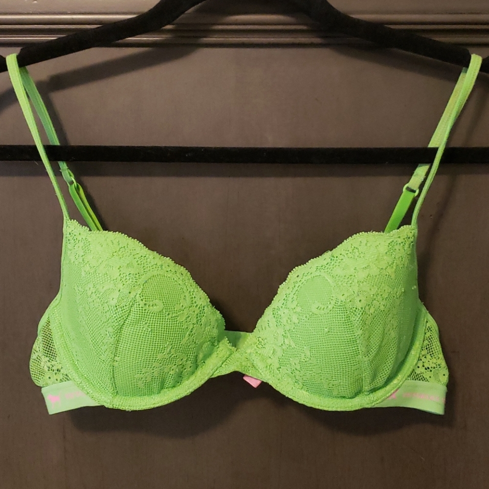 Pink Demi Bra